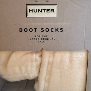 Hunter Women's Cream Boot Socks